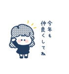 ゆるふわGIRL◎年末年始2023（個別スタンプ：5）