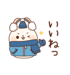 寄り添いうさぎ5（冬＆年賀）（個別スタンプ：8）