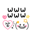 カラフル♡ボールペン毎日使えるスタンプ（個別スタンプ：6）