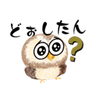 ふわふわフクロウの関西弁☆（個別スタンプ：15）