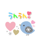 カラフル北欧風スタンプ♡毎日使える敬語（個別スタンプ：27）