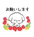 愛犬♡マルチーズのスタンプ【年中】（個別スタンプ：7）
