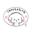 愛犬♡マルチーズのスタンプ【年中】（個別スタンプ：28）
