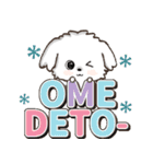 愛犬♡マルチーズのスタンプ【年中】（個別スタンプ：29）