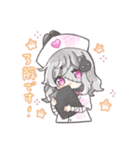 ゾンビうさぎナース（個別スタンプ：4）