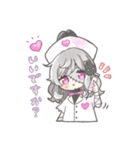ゾンビうさぎナース（個別スタンプ：5）