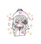 ゾンビうさぎナース（個別スタンプ：7）