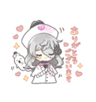 ゾンビうさぎナース（個別スタンプ：10）