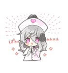 ゾンビうさぎナース（個別スタンプ：15）