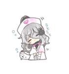 ゾンビうさぎナース（個別スタンプ：17）