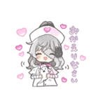 ゾンビうさぎナース（個別スタンプ：19）