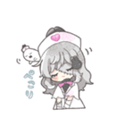 ゾンビうさぎナース（個別スタンプ：21）