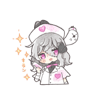 ゾンビうさぎナース（個別スタンプ：25）
