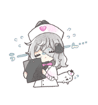 ゾンビうさぎナース（個別スタンプ：27）