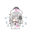 ゾンビうさぎナース（個別スタンプ：32）