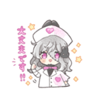 ゾンビうさぎナース（個別スタンプ：35）