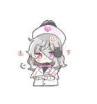 ゾンビうさぎナース（個別スタンプ：38）