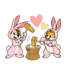ミッキー＆フレンズ あけおめスタンプ（個別スタンプ：29）