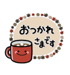 ず～っと使える♡毎年使える大人の年賀（個別スタンプ：27）