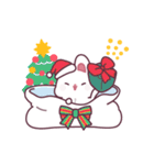 とびだす！白うさぎさんの年末年始（個別スタンプ：18）