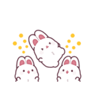とびだす！白うさぎさんの年末年始（個別スタンプ：20）