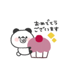 ぱんださん◎年中使えるスタンプ #2（個別スタンプ：36）
