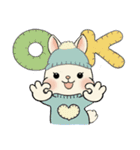 ラブリーうさぎさん  ♡ 冬・年末年始（個別スタンプ：6）