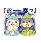 ラブリーうさぎさん  ♡ 冬・年末年始（個別スタンプ：9）