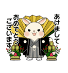 ラブリーうさぎさん  ♡ 冬・年末年始（個別スタンプ：38）