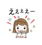 普通に大人女子（冬・年末年始編）（個別スタンプ：16）