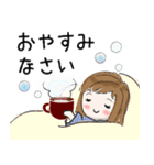 普通に大人女子（冬・年末年始編）（個別スタンプ：30）