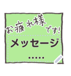 【文字の温度】メモ帳／ふせん（個別スタンプ：5）