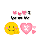 毎日使えるスマイル♡ゆるかわカラフル（個別スタンプ：23）