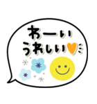 毎日使える日常敬語♡可愛い北欧風ふきだし（個別スタンプ：11）