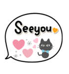 毎日使える日常敬語♡可愛い北欧風ふきだし（個別スタンプ：32）