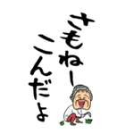 【デカ文字】山梨・甲州弁ばあ（個別スタンプ：27）