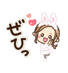 うさぎ年♡大人女子の日常（個別スタンプ：4）