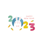 年末年始2023★動くスタンプ（個別スタンプ：1）