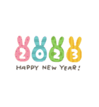 年末年始2023★動くスタンプ（個別スタンプ：3）