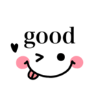 毎日使える♡ゆるくて可愛い♡見やすい文字（個別スタンプ：5）