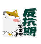 三毛猫★インパクトのあるデカ文字（個別スタンプ：14）