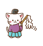 しろねこ♡お正月（年末年始)【再販】（個別スタンプ：38）