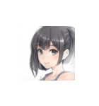 高慢な清純美少女の彼氏を誘惑する（個別スタンプ：7）