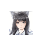 高慢な清純美少女の彼氏を誘惑する（個別スタンプ：11）
