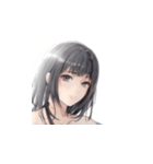 高慢な清純美少女の彼氏を誘惑する（個別スタンプ：15）