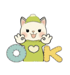 ラブリー猫さん  ♡ 冬・年末年始（個別スタンプ：7）
