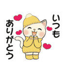 ラブリー猫さん  ♡ 冬・年末年始（個別スタンプ：18）