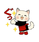 ラブリー猫さん  ♡ 冬・年末年始（個別スタンプ：21）