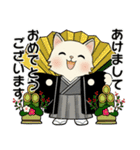 ラブリー猫さん  ♡ 冬・年末年始（個別スタンプ：38）
