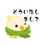 ふわふわオカメインコの日常会話☆冬（個別スタンプ：4）